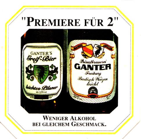 freiburg fr-bw ganter 8eck 1a (180-premiere für 2)